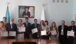 Награждение участников выставки «Лучшие социальные проекты, реализуемые в Казахстане в 2014 году»